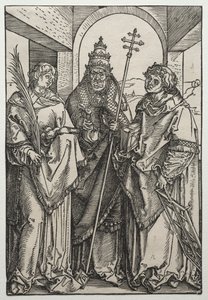 De hellige Stephen, Sixtus og Laurence av Albrecht Dürer
