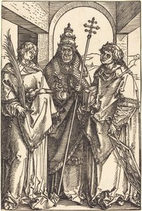 De hellige Stephen, Sixtus og Lawrence av Albrecht Dürer