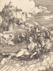 Sea Monster The Sea Wonder, ca. 1498. av Albrecht Dürer