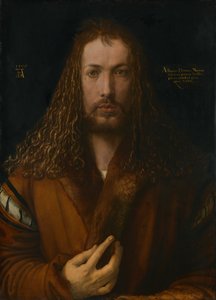 Selvportrett i et pelsskjørt, 1500. av Albrecht Dürer