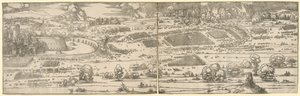 Beleiring av en festning av Albrecht Dürer