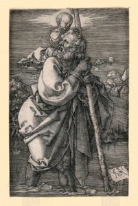 St. Christopher av Albrecht Dürer