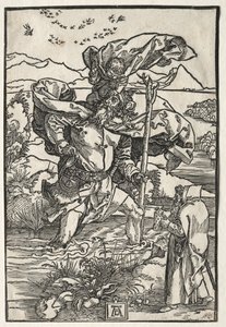 St. Christopher med fuglene av Albrecht Dürer