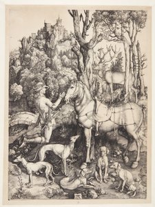 St. Eustace av Albrecht Dürer