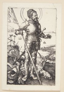 St. Georg til fots av Albrecht Dürer
