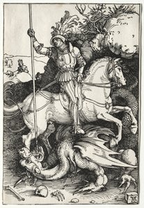St. George dreper dragen av Albrecht Dürer
