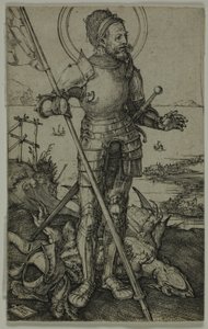 St. George til fots av Albrecht Dürer