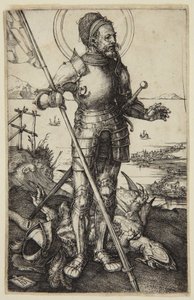 Sankt Georg til fots av Albrecht Dürer