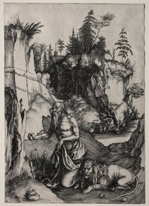 St. Hieronymus i bot, ca. 1497. av Albrecht Dürer