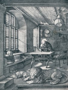 St Jerome i hans studie, 1514 1906 av Albrecht Dürer