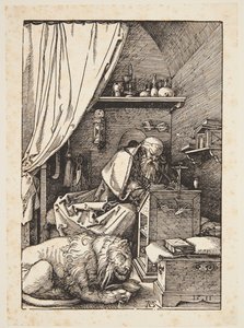 St. Hieronymus i sin celle av Albrecht Dürer