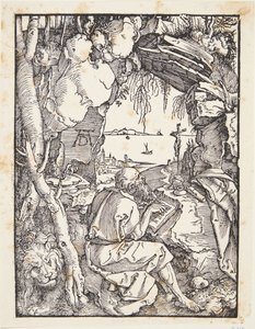 St. Hieronymus i hulen av Albrecht Dürer