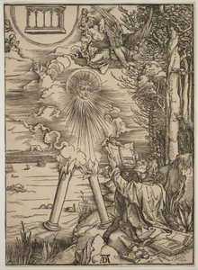 St. John Devouring the Book av Albrecht Dürer