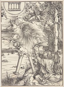 St. John Devouring the Book av Albrecht Dürer
