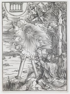 St. John Devouring the Book, fra «The Apocalypse» av Albrecht Dürer