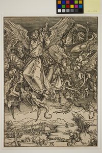 St. Michael som kjemper mot dragen av Albrecht Dürer