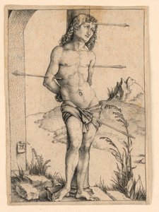 St. Sebastian ved Søylen av Albrecht Dürer