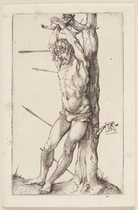 St. Sebastian ved treet av Albrecht Dürer