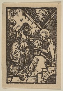 Kongenes tilbedelse.n.d. av Albrecht Dürer