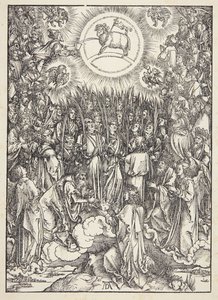 Tilbedelsen av Lammet av Albrecht Dürer