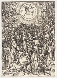 Tilbedelsen av Lammet av Albrecht Dürer