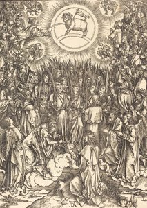 Lammets tilbedelse, 1498. av Albrecht Dürer