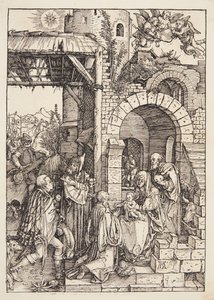 Tilbedelsen av magiene av Albrecht Dürer