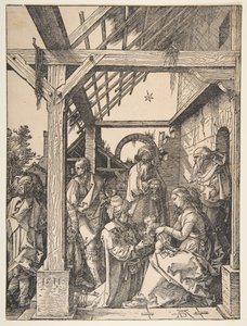 The Adoration of the Magi, 1511. av Albrecht Dürer