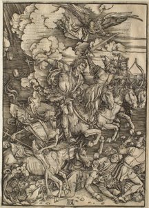 Apokalypsen: De fire rytterne av Albrecht Dürer