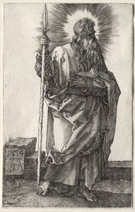 Apostelen Thomas av Albrecht Dürer
