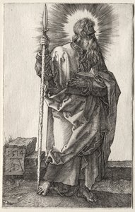 Apostelen Thomas. av Albrecht Dürer