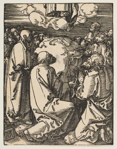 The Ascension, fra The Small Passion, ca. 1510. av Albrecht Dürer