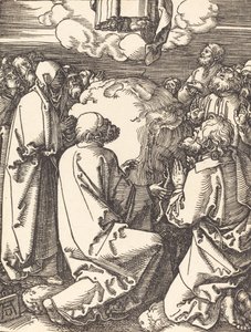 Himmelfarten, sannsynligvis ca. 15091510. av Albrecht Dürer
