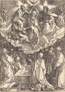 Jomfruens antagelse og kroning av Albrecht Dürer