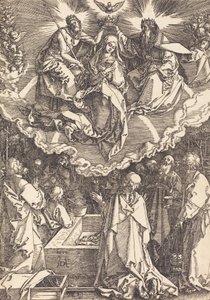 The Assumption and Coronation of the Virgin, 1510. av Albrecht Dürer