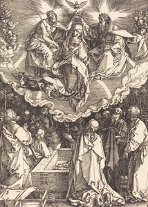 The Assumption and Coronation of the Virgin, 1510. av Albrecht Dürer