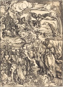 Den babylonske horen av Albrecht Dürer