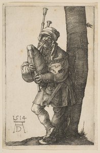 Sekkepiperen, 1514. av Albrecht Dürer