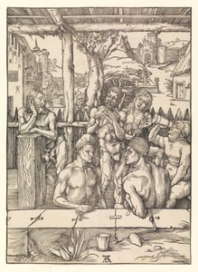 Badehuset av Albrecht Dürer
