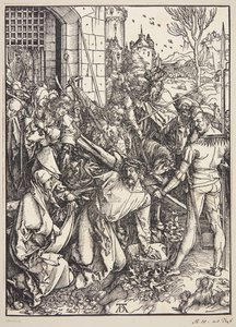 Bæringen av korset av Albrecht Dürer