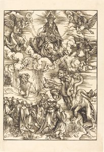 Udyret med to horn som et lam av Albrecht Dürer