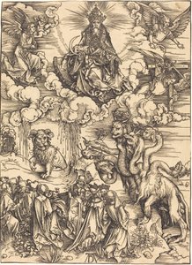 Udyret med to horn som et lam av Albrecht Dürer