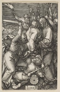 The Betrayal of Christ, fra The Passion, 1508. av Albrecht Dürer