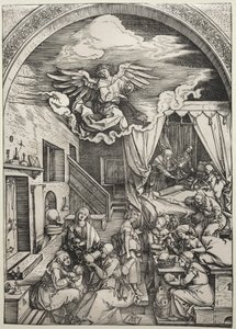 Jomfruens fødsel av Albrecht Dürer