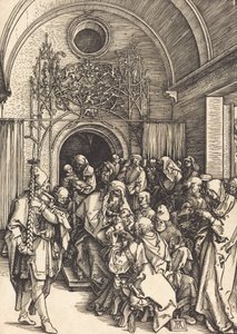Omskjæringen, ca. 15041505. av Albrecht Dürer