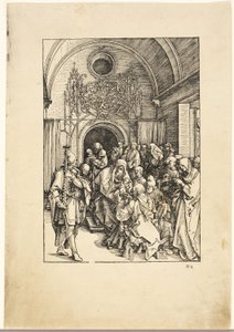 Kristi omskjæring, fra Jomfruens liv av Albrecht Dürer