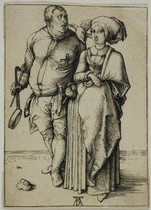 Kokken og hans kone av Albrecht Dürer
