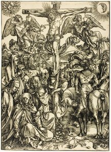 Korsfestelsen, fra Den store lidenskapen av Albrecht Dürer