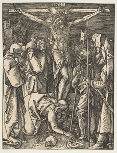The Crucifixion, fra The Small Passion, ca. 1509. av Albrecht Dürer