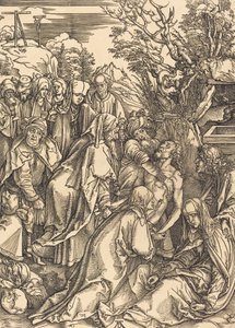 Deponeringen, ca. 1497. av Albrecht Dürer
